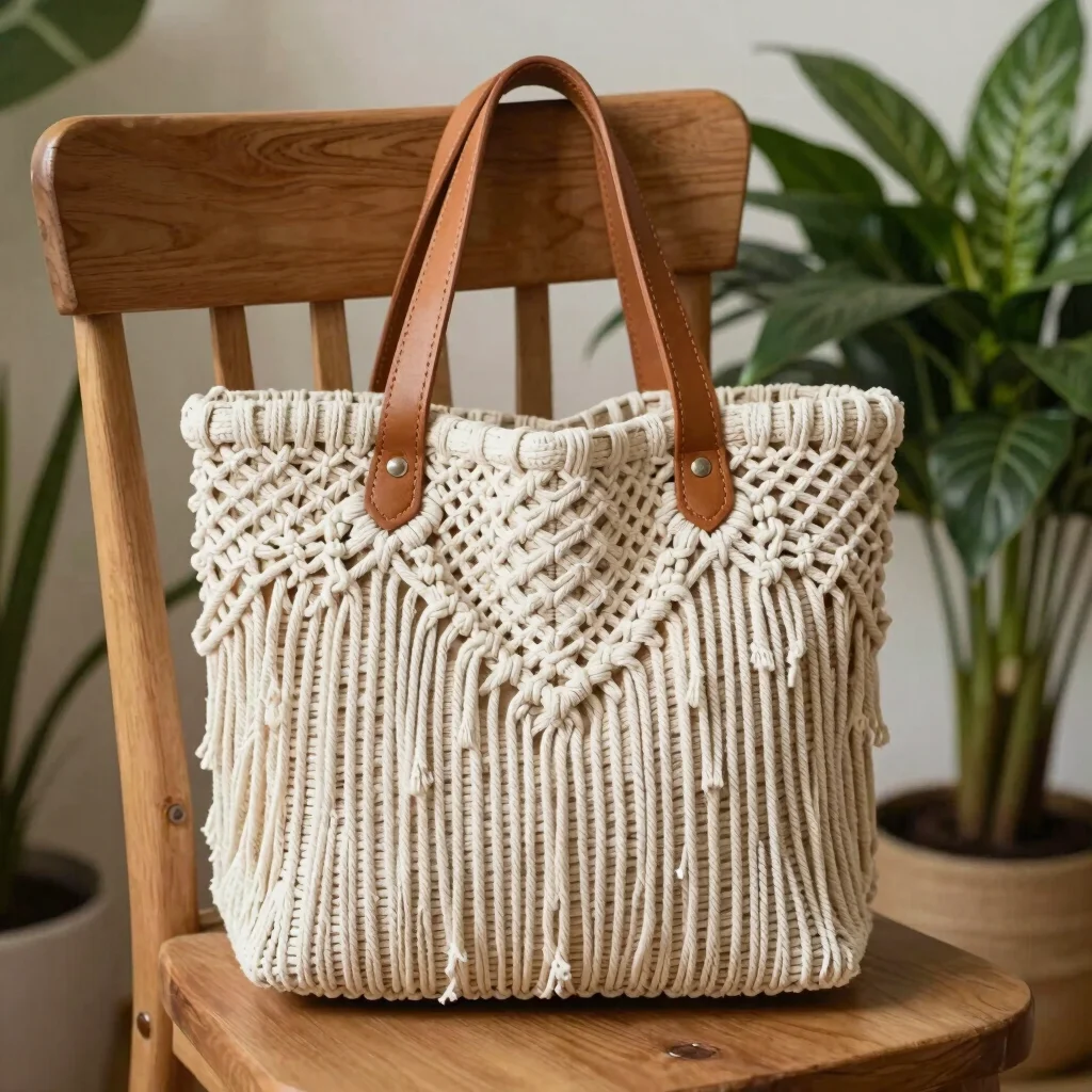 Atelier Sac Cabas en Coton Tressé